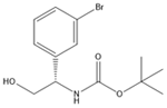 (S)-(1-(3-溴苯基)-2-羥乙基)氨基甲酸叔丁酯